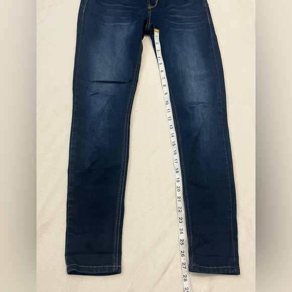 Wallflower Denim Deluxe Dark Wash Blue Women's Jeans Size 7 - Picture 5 of 16